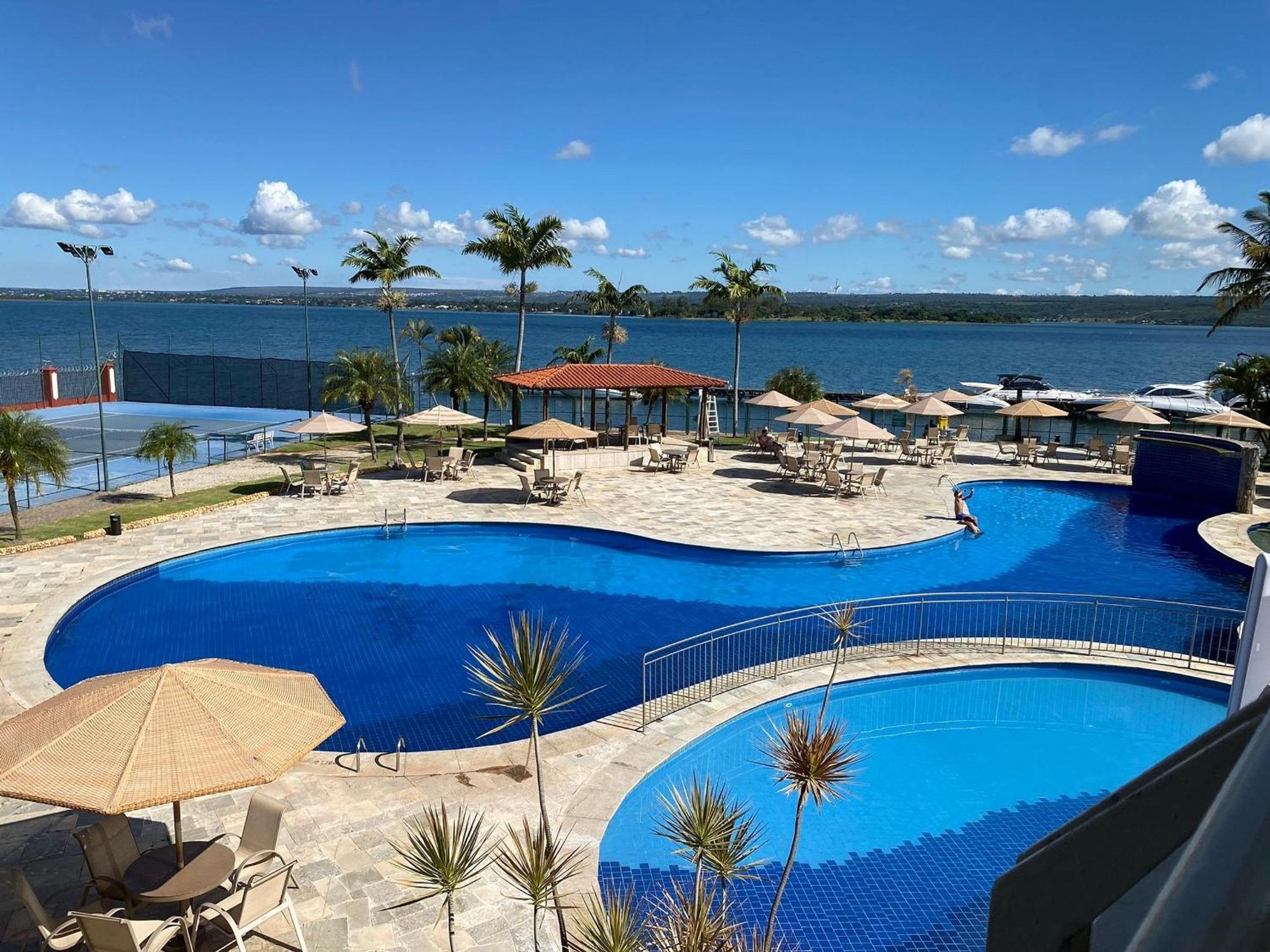 Apartamento Flat Rosa Encantador Vista Brasília